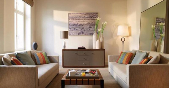 Как сделать гостиную в однокомнатной квартире