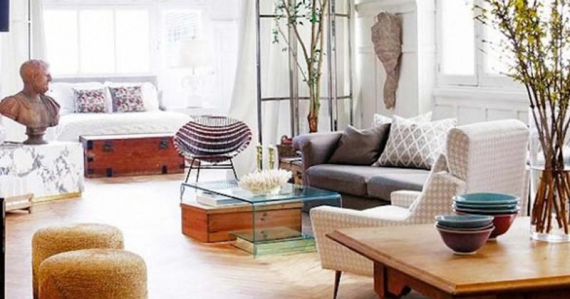 Как сделать гостиную в однокомнатной квартире